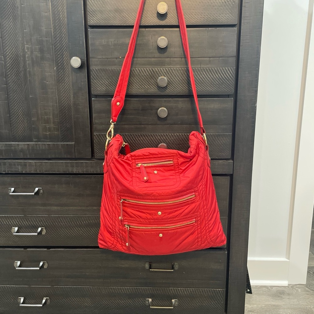 TOD’S Pashmy Tracolla Piccola Messenger Bag Red XXL Bag **see Description**